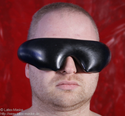Aufblasbare Blindmaske