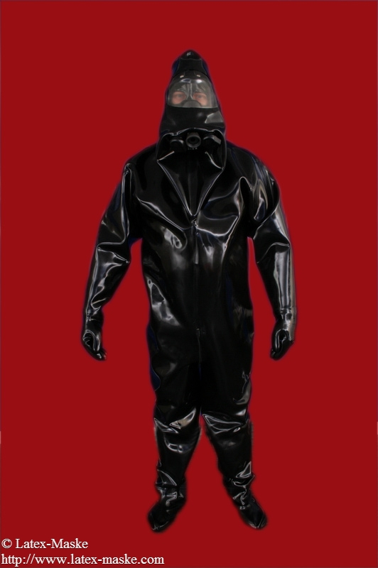Heavy Rubber Suit LatexMaske