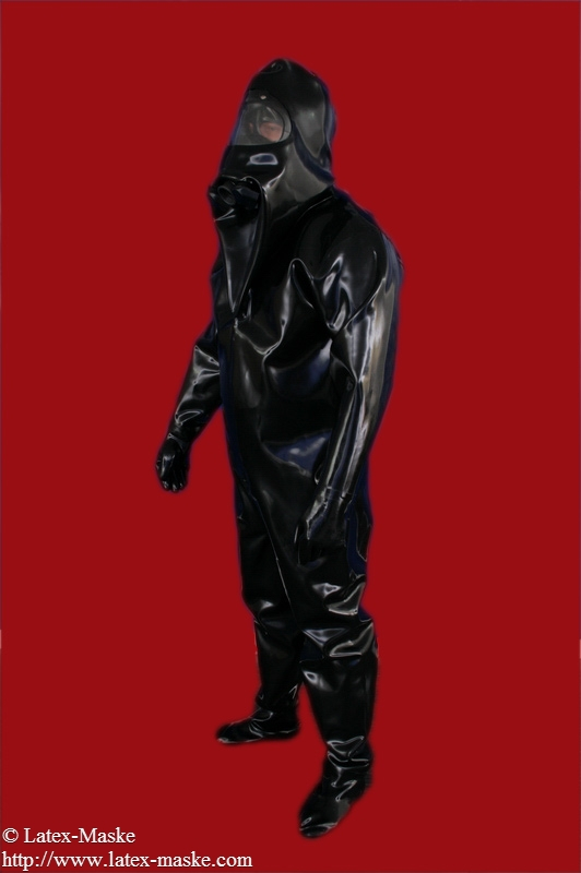 Heavy Rubber Suit LatexMaske